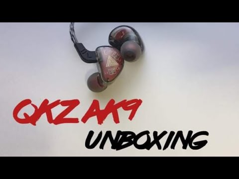 QKZ AK9 UNBOXING