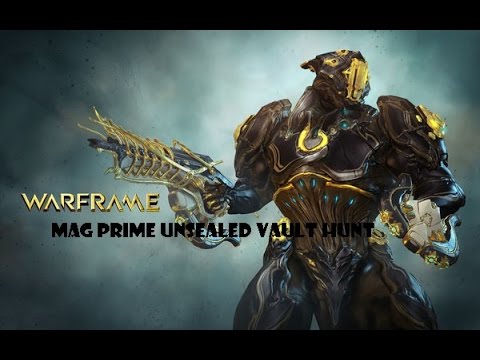 Warframe: Mag Prime Unsealed Vault Hunt