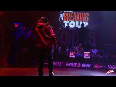 Phlave Vs Shuffles & Flow Omega  - Top 16 - Philly Open 2023 - Snipes Pro Breaking Tour - BNC