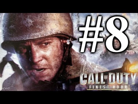 Call of Duty Finest Hour Walkthrough Part 8 - Western Front - Underground Passage