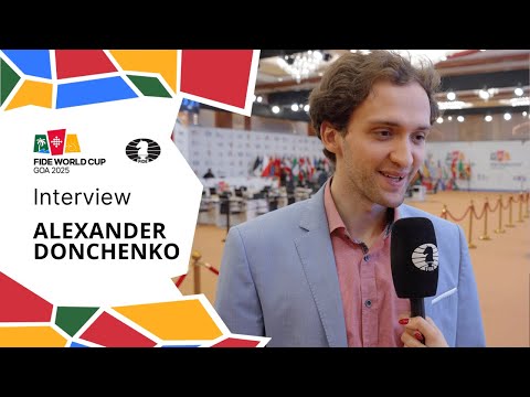 Interview with 🇩🇪 Alexander Donchenko | TieBreaks | Round 5 | FIDE World Cup 2025