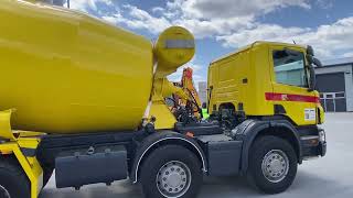 Cami&atilde;o betoneira FM Leżajsk BSH-093  no chassi Scania P380 | Imagem 4 - Machineryline