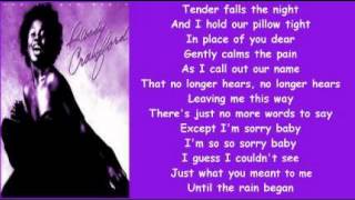 Randy Crawford - Tender Falls The Rain ( + lyrics 1980)