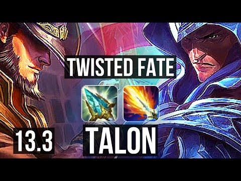 TWISTED FATE vs TALON (MID) | Rank 5 TF, 5/1/11 | KR Challenger | 13.3