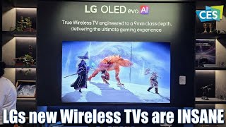 LGs new W6 TVs and monitors at CES 2026