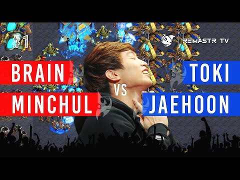 STARCRAFT FASTEST BRAIN Y MINCHUL VS TOKI y JAEHOON ROUND 1