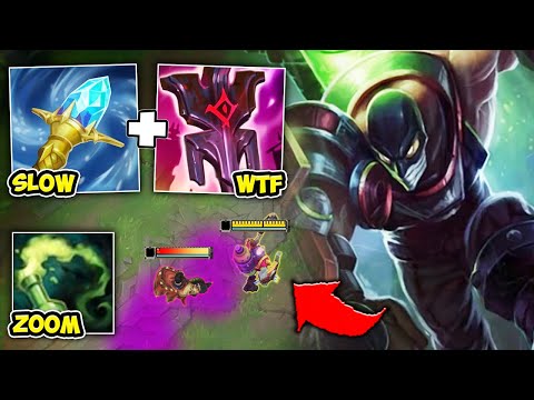This 2 item combo is a literal GLITCH on Singed (MOVESPEED ABUSE)