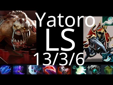 Yatoro Lifestealer vs Sven, Pudge, Invoker, Visage, Silencer - TSpirit vs ET g1 The International XI