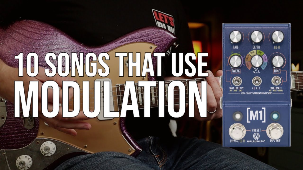 10 Awesome Uses of Modulation Effects in Songs | Walrus Audio M1 Modulation Machine (Pedal Demo) - YouTube