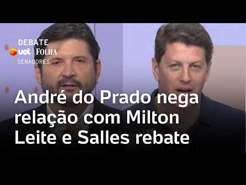 André do Prado nega relação pessoal com Milton Leite e Salles relembra caso Morgado | Debate