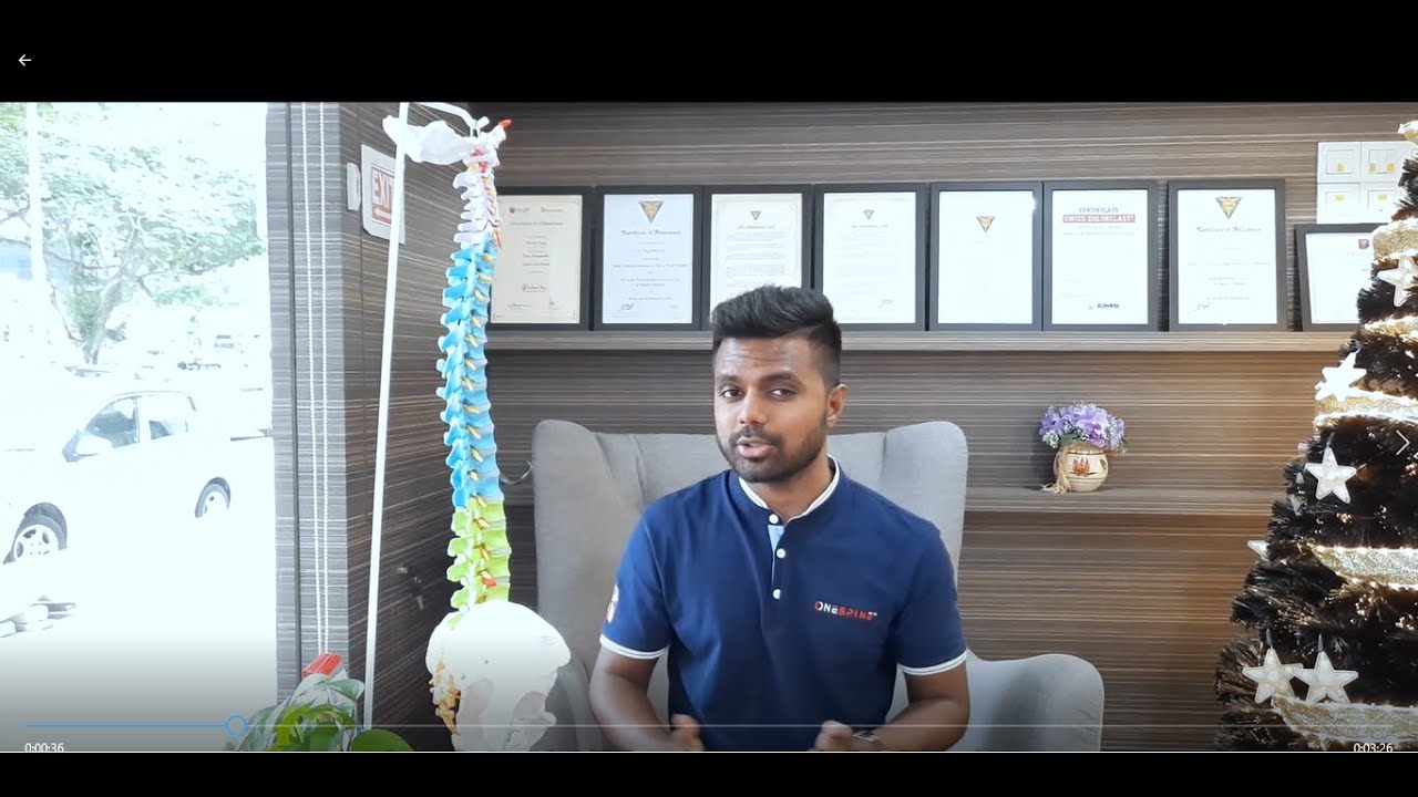吉隆坡脊椎矫正与物理治疗 | Chiropractor KL | One Spine TTDI 6 One Spine TTDI 诊所介绍视频