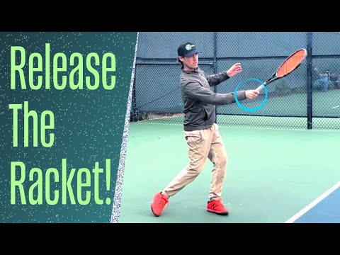 Achieve Effortless Power By Releasing The Racket Head