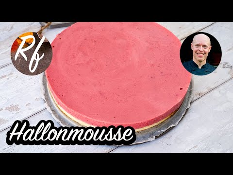 Hallonmousse till fyllning som tårta eller bakverk. En god kall mousse med hallon.>