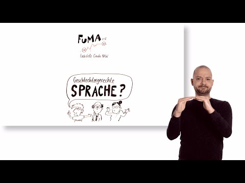 Geschlechtergerechte Sprache (mit Gebärdensprache)