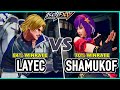 KOF XV Layec Rugal Kim O Chris Vs Shamukof Athena Benimaru King