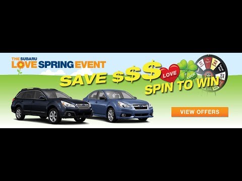 Spin to Win at Anderson Subaru!