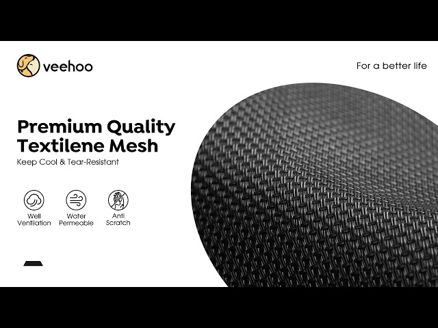 Veehoo Elevated Dog Bed with Removable Dog Pad