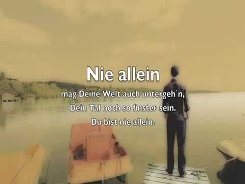 Nie allein / Andi Weiss / CD: "HEIMAT" www.andi-weiss.de