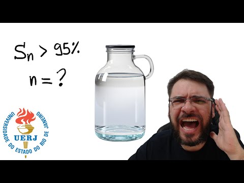 UERJ/2024 A mathematical paradox can be exemplified as follows: consider a container