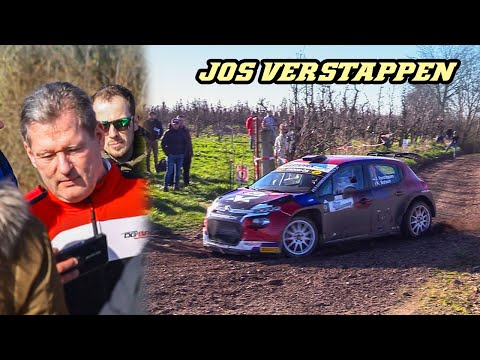 Jos Verstappen's FIRST RALLY EVER | Citroen C3 R5 2022 Haspengouw Rally
