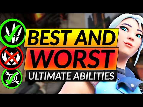 ALL Valorant ULTIMATES Tier List - BEST and WORST Agent Ults Ranking - Pro Tips and Tricks Guide