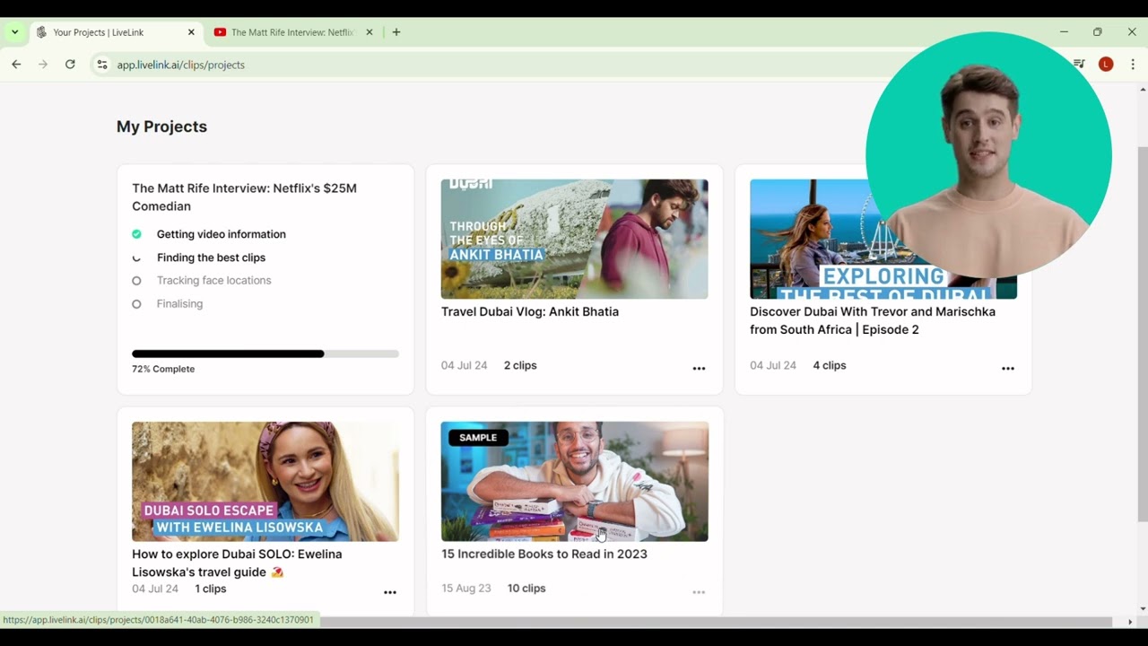 AI Clip Maker - LiveLink.AI