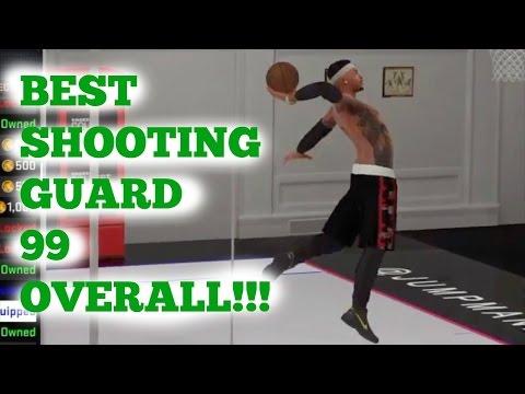 BEST SHOOTING GUARD BUILD!! 99 OVERALL!  NBA 2k16 my park [Signature Styles & Animations]