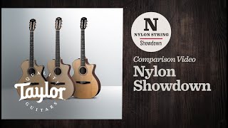 Video thumbnail for Taylor Guitars Nylon-String Showdown: 214ce-N vs. 314ce-N vs. 814ce-N by Taylor Guitars