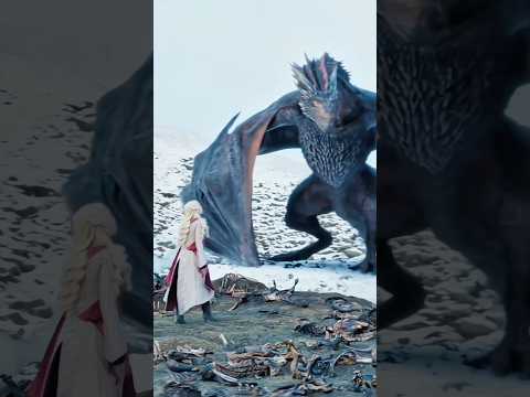 Daenerys and her dragons🐉 #daenerystargaryen #drogon #rhaegal #gameofthrones #viserion