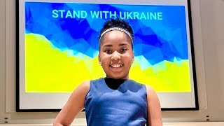 10yr old Opera Singer’s Ukrainian National Anthem