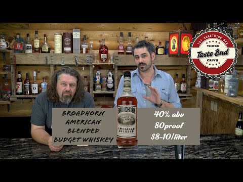 Broadhorn Bourbon, is it the best budget whiskey under $10? The Tastebuds find out!