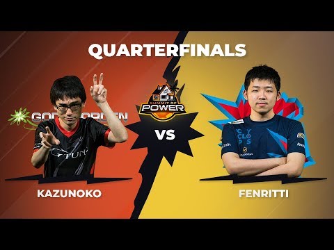 Kazunoko vs Fenritti - Quarterfinals - DBFZ Summit of Power