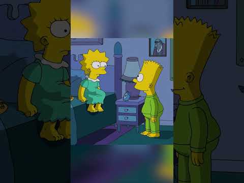 La culpa de Bart se convierte en un monstruo 😨 #shorts