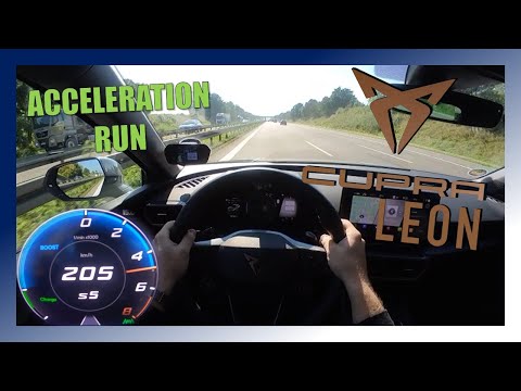 Cupra Leon E-Hybrid (245HP) | 0-100km/h & 100-200km/h | ACCELERATION | CarPerformance Media