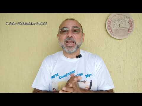 Devocional diário com Pr Eude Cabral Figueredo - Provérbios 26:12 *31.05.2021*