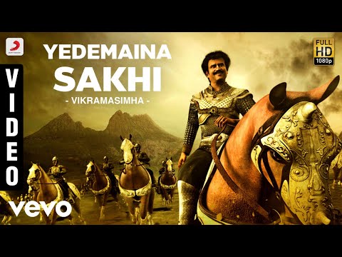 Vikramasimha - Yedemaina Sakhi Video | A.R. Rahman | Rajinikanth, Deepika