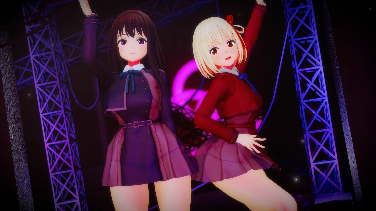 【MMD】Tiny Giant - ちさと&たきな【紳士向け】