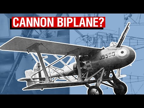 Why Fit A Biplane With A 37mm C.O.W Gun? | Vickers 161 [Aircraft Overview #38]