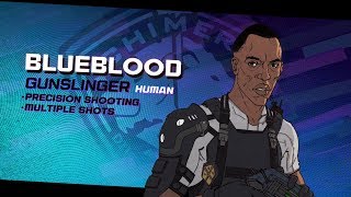 XCOM: Chimera Squad - Agent Profiles: Blueblood