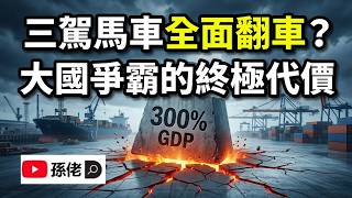 債務暴雷，大國競爭的代價！中國通縮延緩暴雷時間，畸形債務結構難以為繼｜孫佬 Mr. Sun Official
