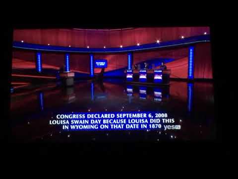 Final Jeopardy, Jennifer Quail’s giant killer LOSES her 2nd game...- Kirby Copelin Day 2 (12/17/19)