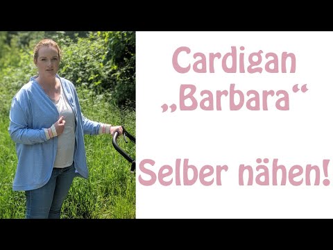 Sew your own "Barbara" cardigan | With sewing pattern