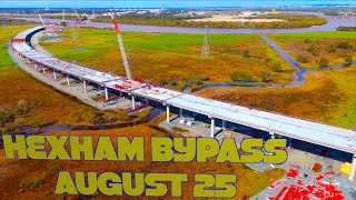 Hexham Heatherbrae Bypass M1 extension to Raymond Terrace Progress update North of Sydney Australia