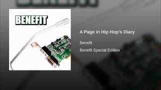 Benefit - A Page in Hip Hop&#39;s Diary