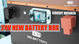 24V Eel Box pro lifepo4 baterie 280Ah