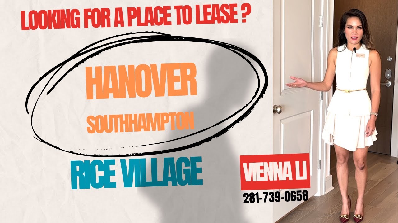Discover Your Dream Apartment at Hanover Southhampton:  Living in Prime Location at Rice Village