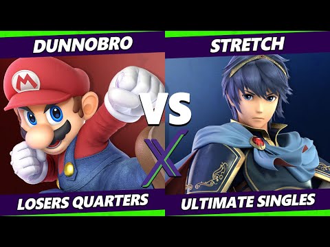 S@X 459 Losers Quarters - Dunnobro (Mario) Vs. Stretch (Marth) Smash Ultimate - SSBU