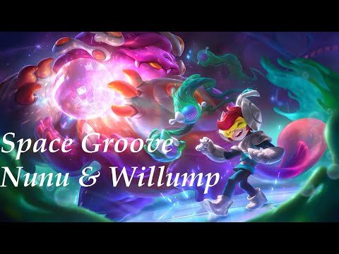 Space Groove Nunu & Willump Skin Spotlight | Pre-Release | PBE Review | League of Legends