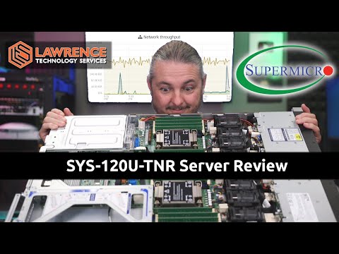 Serveris Supermicro A+ Server 1014S-WTRT Socket SP3 Stovas (1U) Juoda video