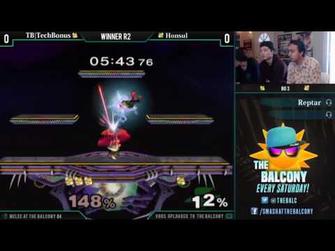 Melee @ the Balcony 84 - Winners R2 ft. Honsul (Fox) VS TB|TechBonus (Fox)